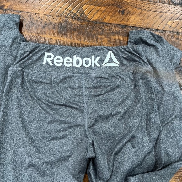 Reebok Charcoal Women's Flared Leggings - Picture 4 of 4